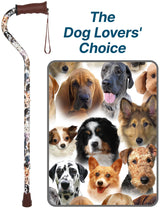 Dog Lovers' Choice: Comfort Grip Offset Walking Cane Dog Walking Canes - Tophatter Daily Deals