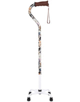 Dog Lovers: Supportive Quad Base Cane - Comfort Grip Dog Walking Canes - Tophatter Daily Deals