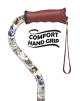 Cat Lovers: Supportive Designer Quad Base Cane - Comfort Grip Cat Walking Canes - Tophatter Daily Deals