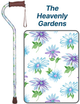 Heavenly Gardens: Comfort Grip Adjustable Offset Walking Cane Adjustable Walking Canes - Tophatter Daily Deals