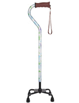 Heavenly Gardens: Supportive Quad Base Cane - Comfort Grip Quad Base Canes - Tophatter Daily Deals