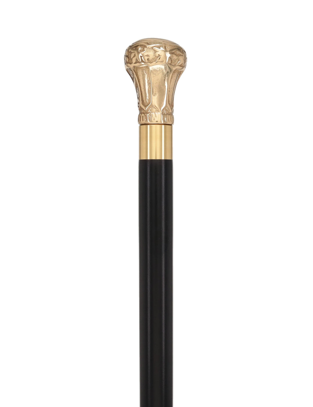 Bat Masterson Premium Brass Knob Cane: Legendary Replica Brass Walking Canes - Tophatter Daily Deals