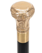 Bat Masterson Premium Brass Knob Cane: Legendary Replica Brass Walking Canes - Tophatter Daily Deals