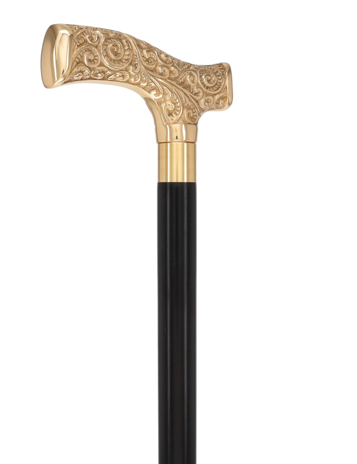 Make It Yours: Premium Brass Cane w/ Personalized Engraving Walking Cane Engraving - Tophatter Daily Deals