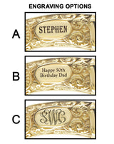 Make It Yours: Premium Brass Cane w/ Personalized Engraving Walking Cane Engraving - Tophatter Daily Deals
