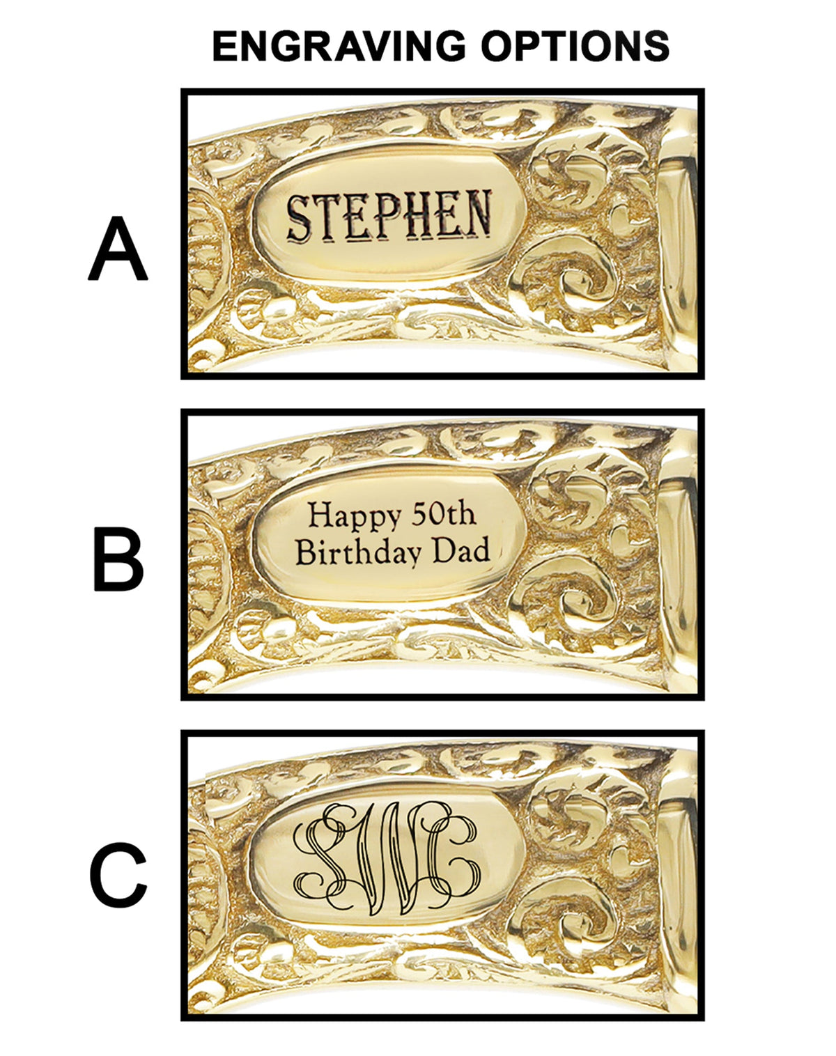 Make It Yours: Premium Brass Cane w/ Personalized Engraving Walking Cane Engraving - Tophatter Daily Deals