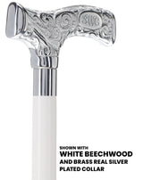 Make It Yours: Premium Chrome Cane w/ Personalized Engraving Walking Cane Engraving - Tophatter Daily Deals