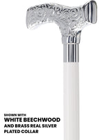 Make It Yours: Premium Chrome Cane w/ Personalized Engraving Walking Cane Engraving - Tophatter Daily Deals