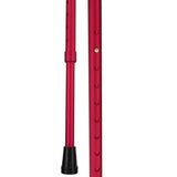 Vibrant Hot Pink Pearlz Rhinestone Orthopedic Derby Cane Pearl Swirl Lucite Designer Walking Canes - Tophatter Daily Deals