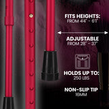 Vibrant Hot Pink Pearlz Rhinestone Orthopedic Derby Cane Pearl Swirl Lucite Designer Walking Canes - Tophatter Daily Deals