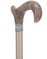 Exquisite Rhinestone Pearlz Adjustable Orthopedic Derby Cane Pearl Swirl Lucite Designer Walking Canes - Tophatter Daily Deals