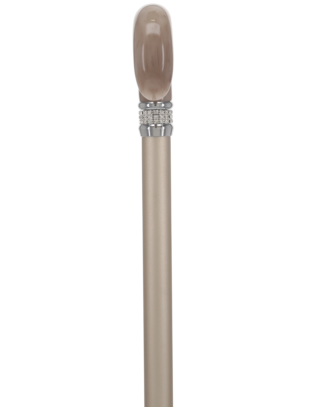 Exquisite Rhinestone Pearlz Adjustable Orthopedic Derby Cane Pearl Swirl Lucite Designer Walking Canes - Tophatter Daily Deals