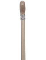 Exquisite Rhinestone Pearlz Adjustable Orthopedic Derby Cane Pearl Swirl Lucite Designer Walking Canes - Tophatter Daily Deals