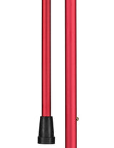 Crimson Red Pearlz Rhinestone Adjustable Orthopedic Derby Cane Pearl Swirl Lucite Designer Walking Canes - Tophatter Daily Deals