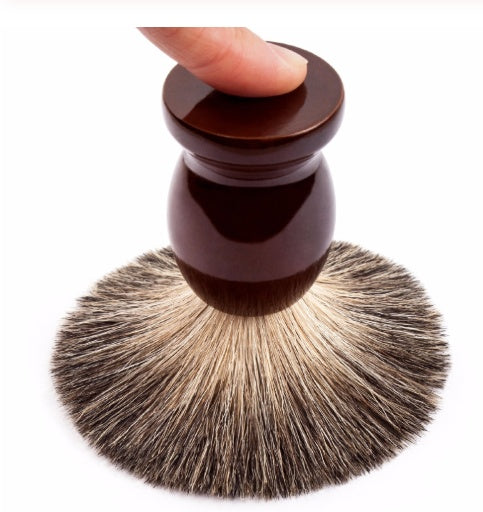 Beard brush shaving foam cleansing default 0 - Tophatter Daily Deals