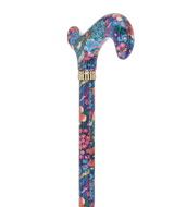 Chic Adjustable Cane - Everlasting Delight Patterned Handle Adjustable Walking Canes - Tophatter Daily Deals