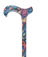 Chic Adjustable Cane - Everlasting Delight Patterned Handle Adjustable Walking Canes - Tophatter Daily Deals