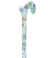 Heavenly Gardens: Designer Adjustable Cane w/ Patterned Handle Adjustable Walking Canes - Tophatter Daily Deals