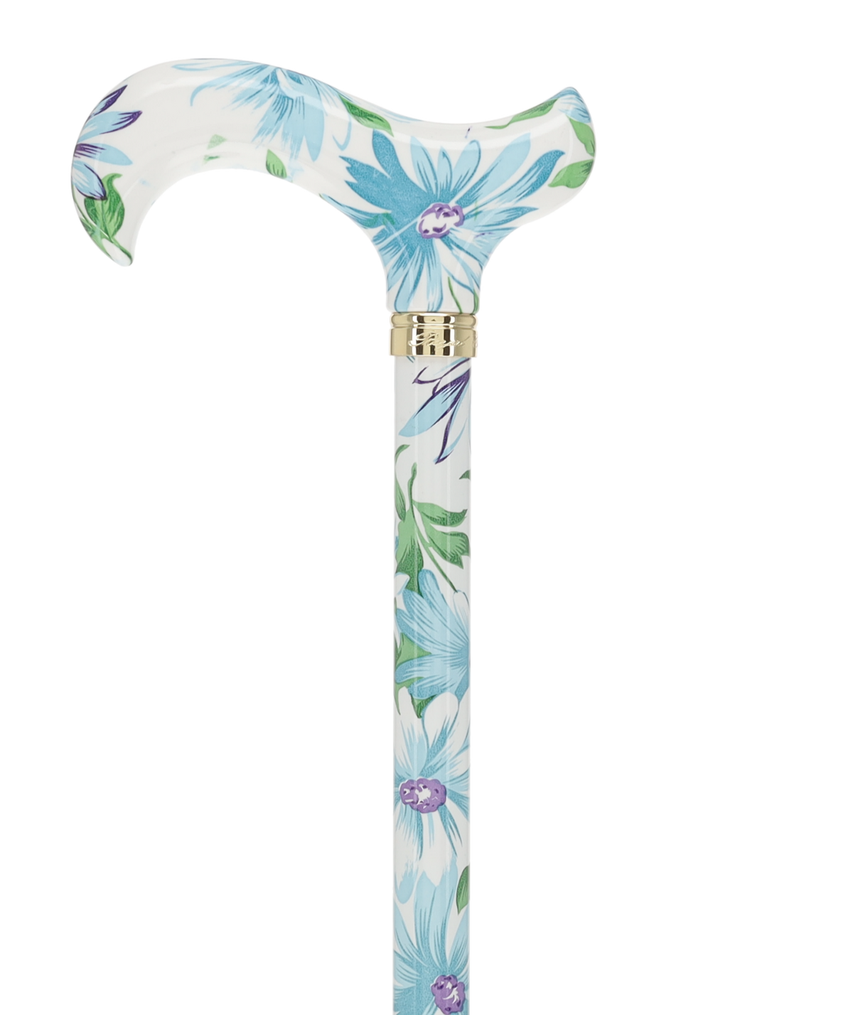 Heavenly Gardens: Designer Adjustable Cane w/ Patterned Handle Adjustable Walking Canes - Tophatter Daily Deals