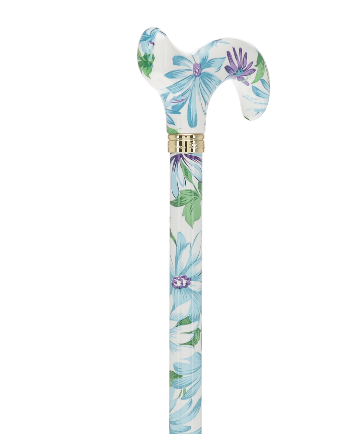 Heavenly Gardens: Designer Adjustable Cane w/ Patterned Handle Adjustable Walking Canes - Tophatter Daily Deals