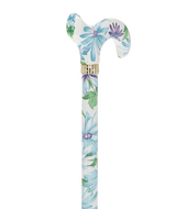 Heavenly Gardens: Designer Adjustable Cane w/ Patterned Handle Adjustable Walking Canes - Tophatter Daily Deals