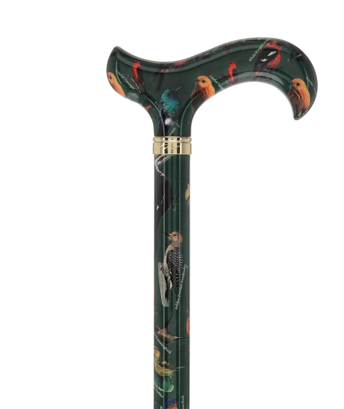 American Songbird: Designer Adjustable Cane w/ Patterned Handle Adjustable Walking Canes - Tophatter Daily Deals
