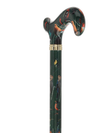 American Songbird: Designer Adjustable Cane w/ Patterned Handle Adjustable Walking Canes - Tophatter Daily Deals
