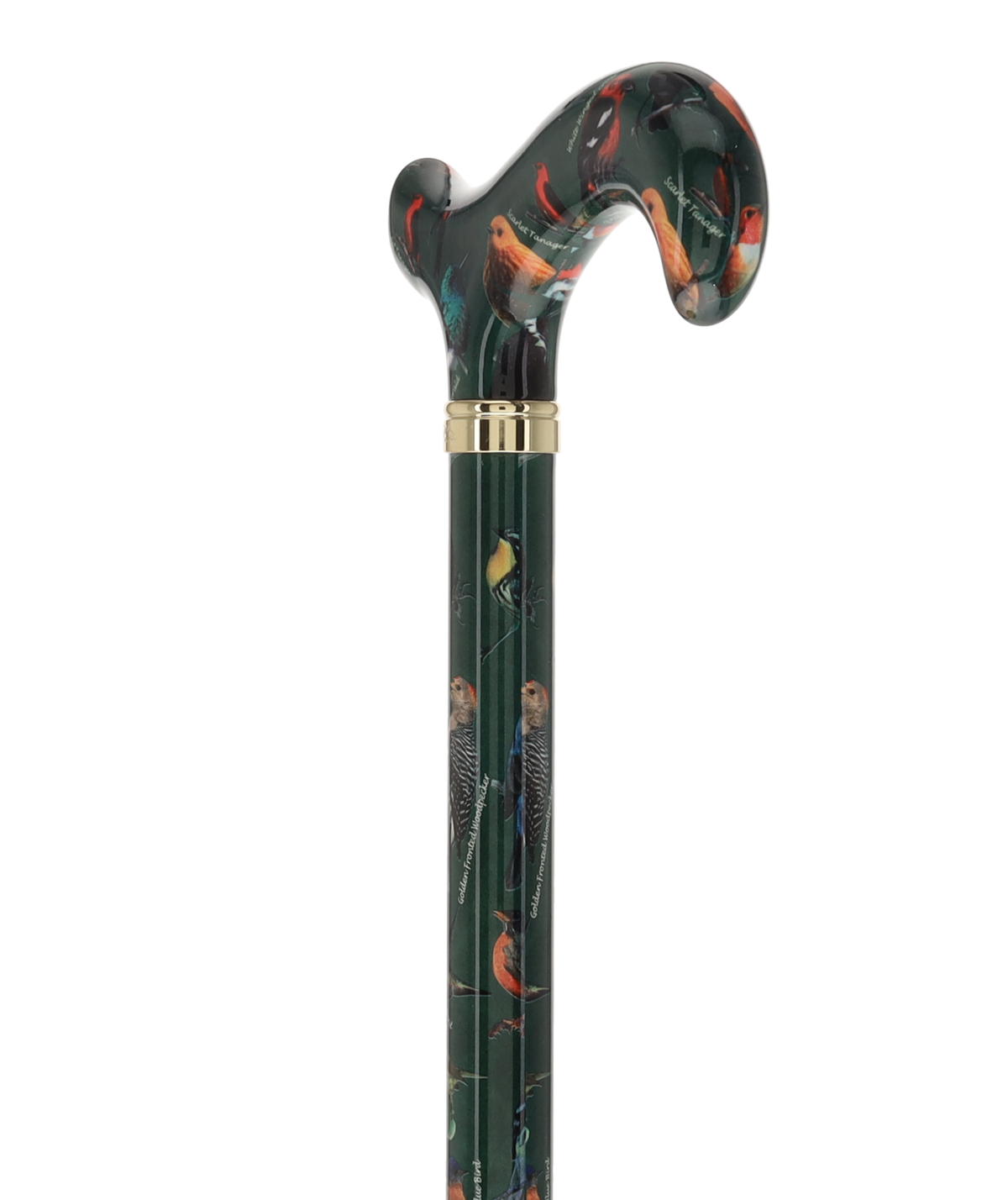 American Songbird: Designer Adjustable Cane w/ Patterned Handle Adjustable Walking Canes - Tophatter Daily Deals