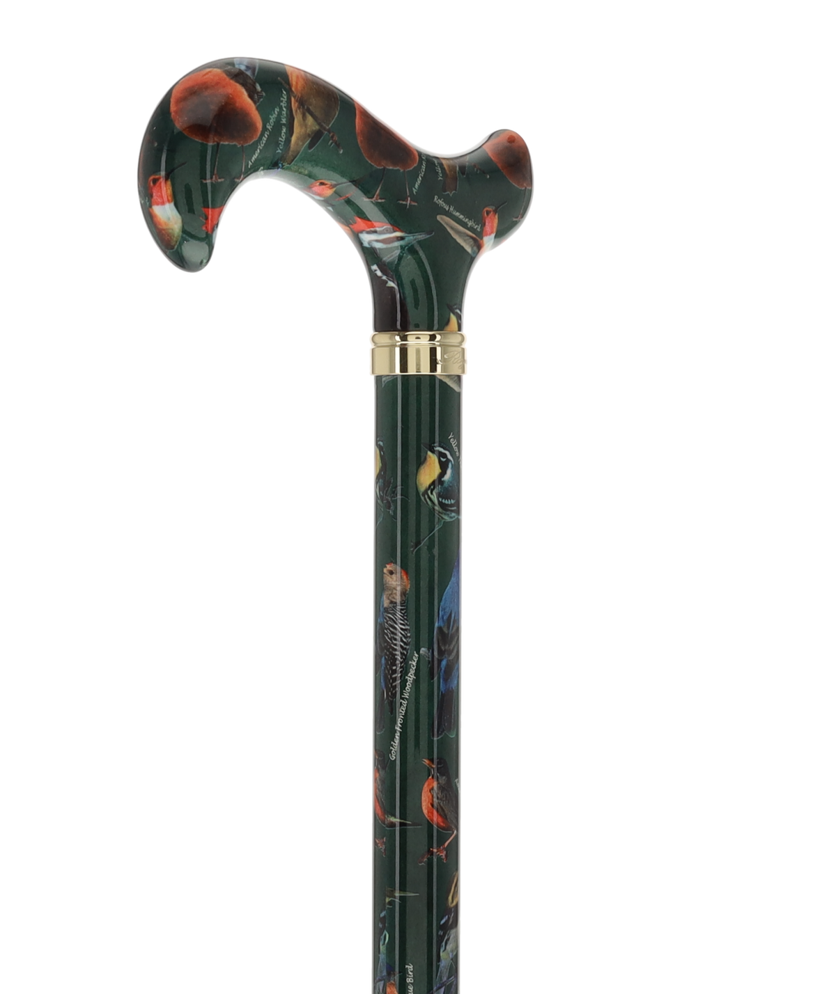 American Songbird: Designer Adjustable Cane w/ Patterned Handle Adjustable Walking Canes - Tophatter Daily Deals