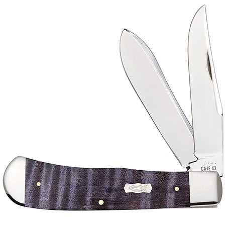 Case Panama - Smooth Purple Curly Maple - 80542 Traditional Knives - Tophatter Daily Deals