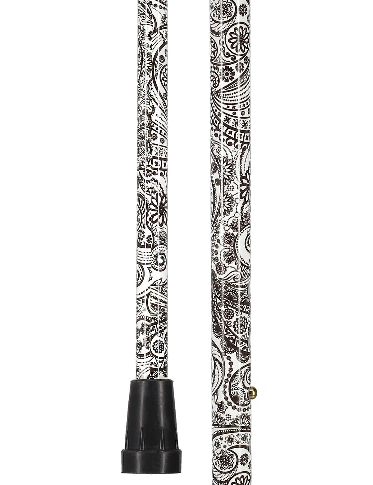 Black & White Swirl Pearlz Rhinestone Orthopedic Derby Cane Pearl Swirl Lucite Designer Walking Canes - Tophatter Daily Deals