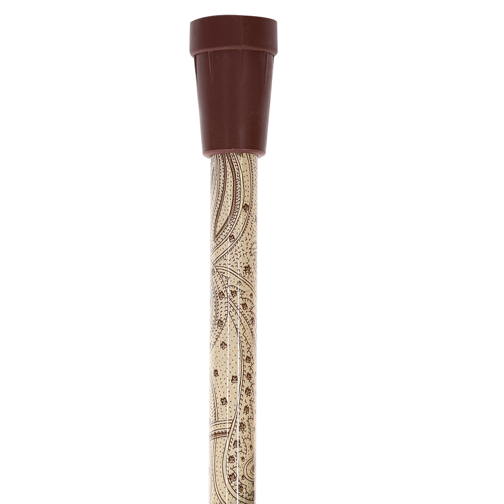 Crème Pearlz Designer Adjustable Orthopedic Folding Cane Pearl Swirl Lucite Designer Walking Canes - Tophatter Daily Deals