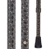Midnight Rain: Designer Adjustable Cane / Patterned Handle Adjustable Walking Canes - Tophatter Daily Deals