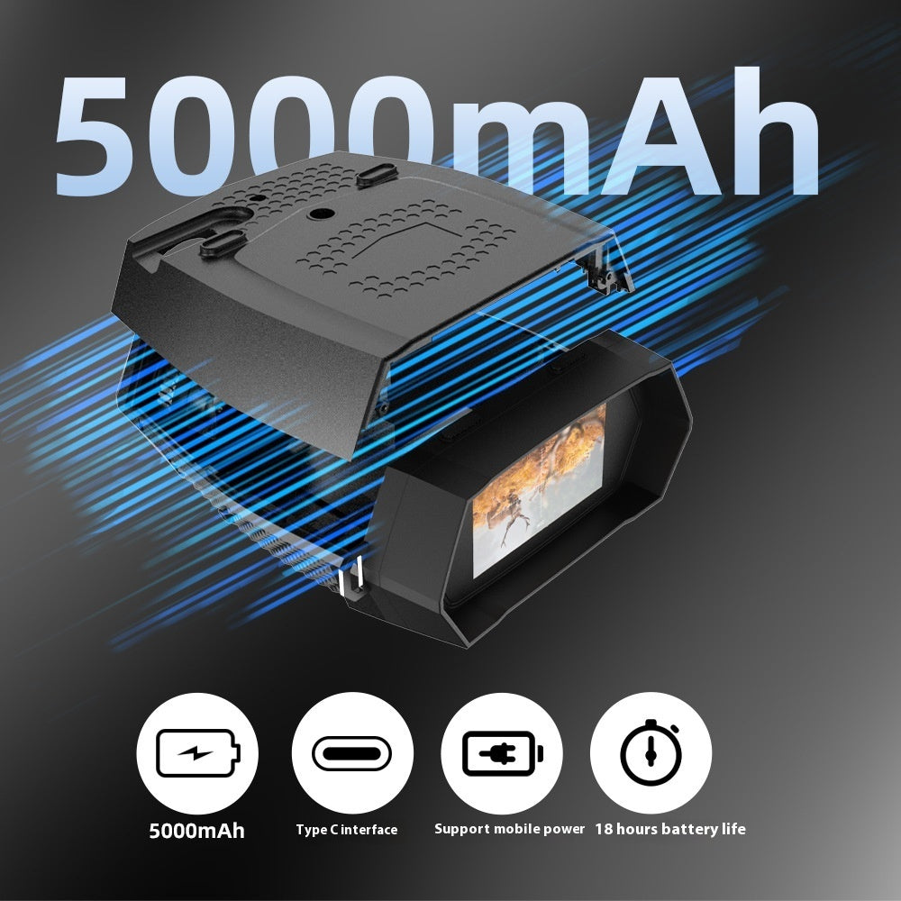 4K Low Light Full Color Outdoor Night Vision Camera Video Handheld HD Digital Infrared Double Tube Night Vision Instrument 0 - Tophatter Daily Deals