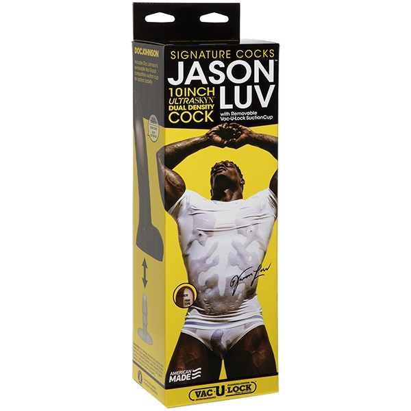 Signature Cocks Jason Luv 10 Inch ULTRASKYN Cock with Removable Suction Cup – Realistic Dildo > Dildos > Performer Replica - Tophatter Daily Deals