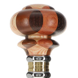Mad Hatter: Inlaid Multi-Wood Knob with Wenge Wood Shaft Wooden Colortone Walking Canes - Tophatter Daily Deals