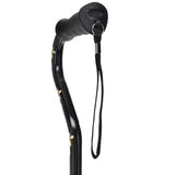 Golden Cross Designer Adjustable Cane: Comfort Grip Offset Adjustable Walking Canes - Tophatter Daily Deals