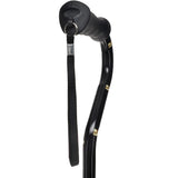 Golden Cross Designer Adjustable Cane: Comfort Grip Offset Adjustable Walking Canes - Tophatter Daily Deals
