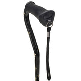 Golden Cross Designer Adjustable Cane: Comfort Grip Offset Adjustable Walking Canes - Tophatter Daily Deals