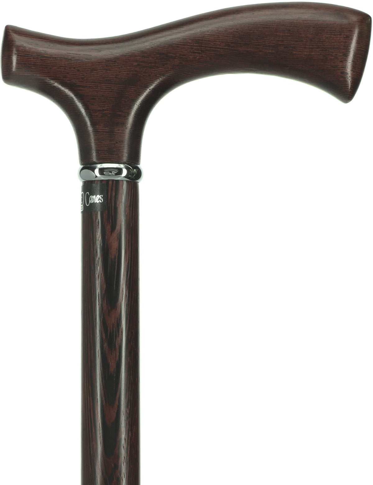 Genuine Wenge Wood Fritz Comfort Handle - Standard Size Fritz Handled Canes - Tophatter Daily Deals
