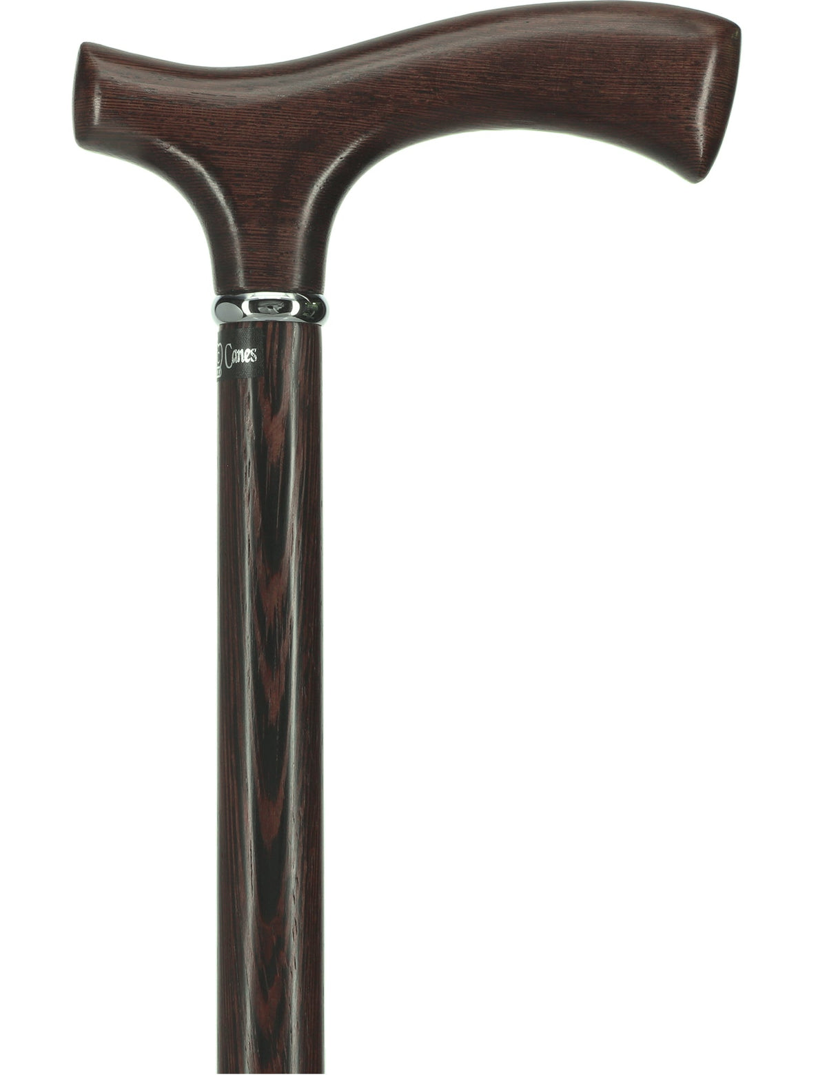 Genuine Wenge Wood Fritz Comfort Handle - Standard Size Fritz Handled Canes - Tophatter Daily Deals
