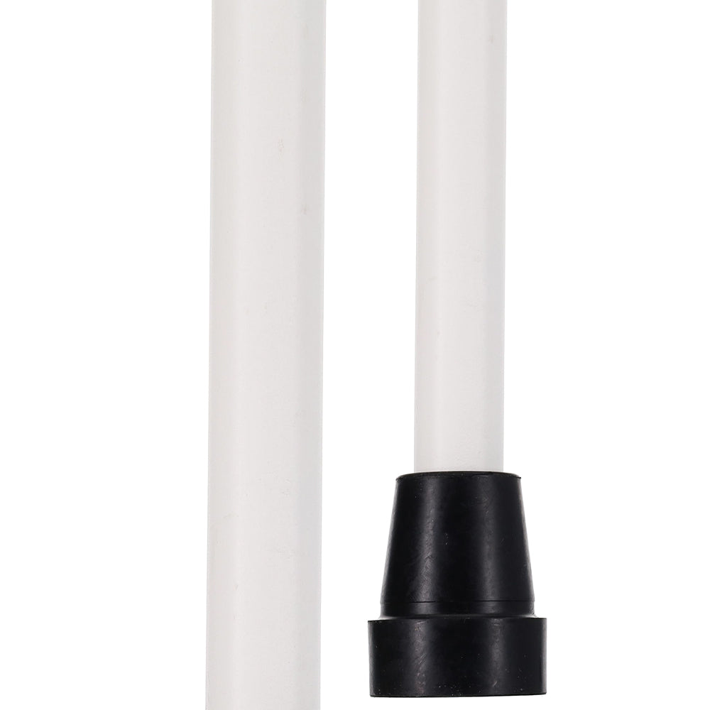 Sleek White Derby Handle: Beechwood Shaft with Polished Finish Derby Handled Canes - Tophatter Daily Deals