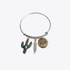 Multi-Charm Alloy Bracelet Bracelets - Tophatter Daily Deals