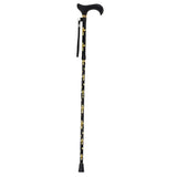 Golden Cross Folding Cane: Adjustable Derby, Wooden Handle Folding Canes - Tophatter Daily Deals