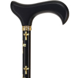 Golden Cross: Elegance & Comfort - Wooden Handle Adjustable Walking Canes - Tophatter Daily Deals