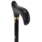 Golden Cross: Elegance & Comfort - Wooden Handle Adjustable Walking Canes - Tophatter Daily Deals