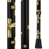 Golden Cross: Elegance & Comfort - Wooden Handle Adjustable Walking Canes - Tophatter Daily Deals