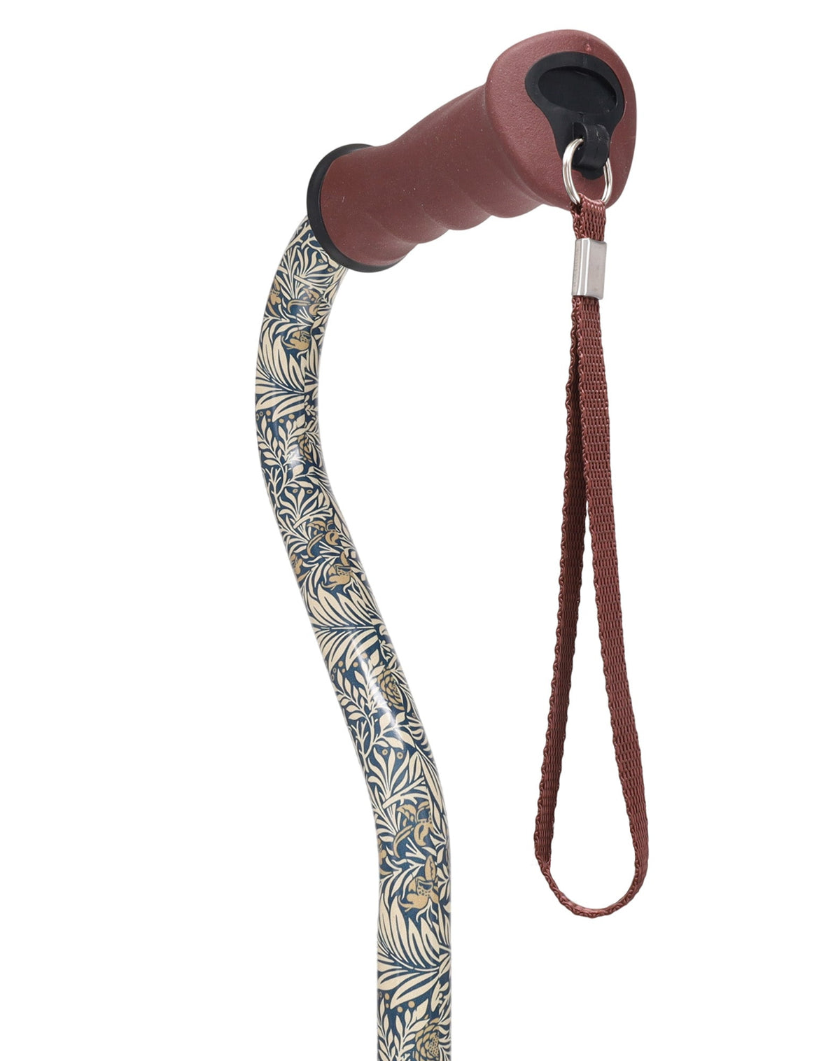 Golden Petals Adjustable Cane: Comfort Grip Offset Adjustable Walking Canes - Tophatter Daily Deals