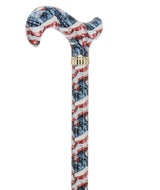 The Americas Designer Cane: Patterned Derby Handle Adjustable Walking Canes - Tophatter Daily Deals