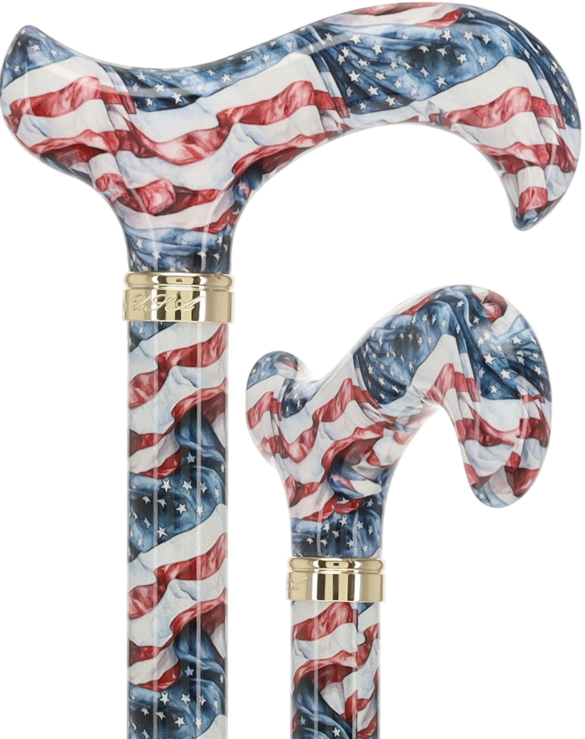 The Americas Designer Cane: Patterned Derby Handle No Adjustable Walking Canes - Tophatter Daily Deals